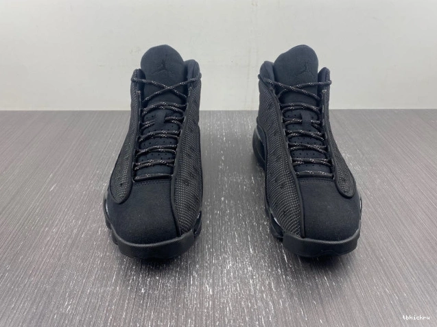Rep TBkick 414571-011 Retro Jordan 13 Air Black Cat 0724